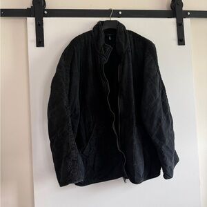 Free People dolman jacket black (denim)